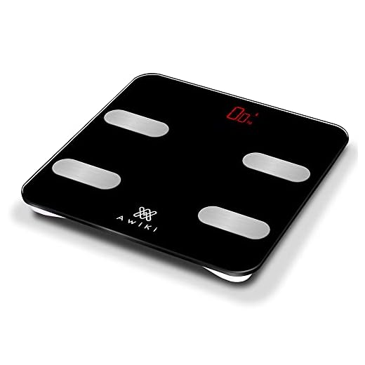 Balança Digital Corporal Bioimpedancia AwiKi App Bluetooth