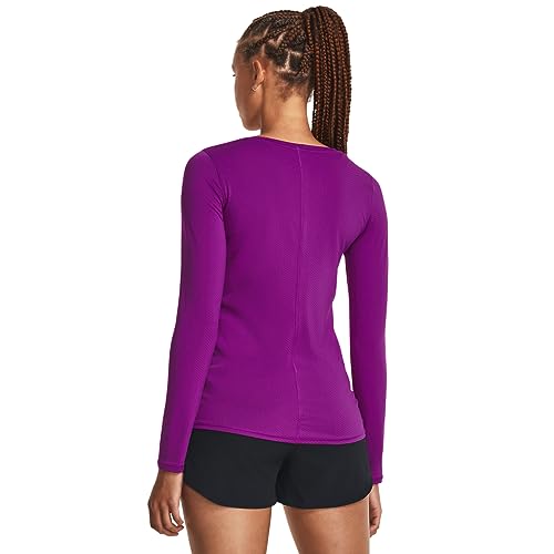 Image of Under Armour Women's Polyester Solid HG Armour Long Sleeve | 1328966-001