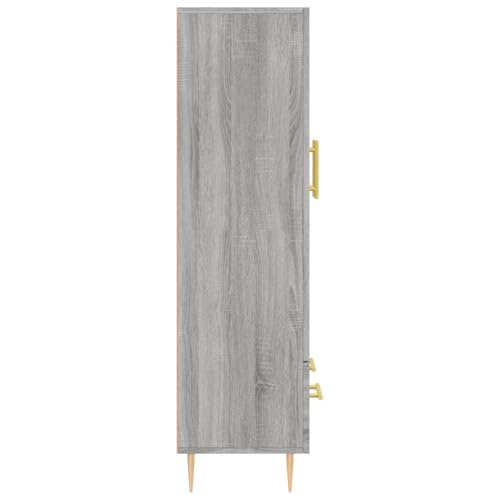 Mueble de almacenamiento para pasillo estrecho con puertas modernas 8