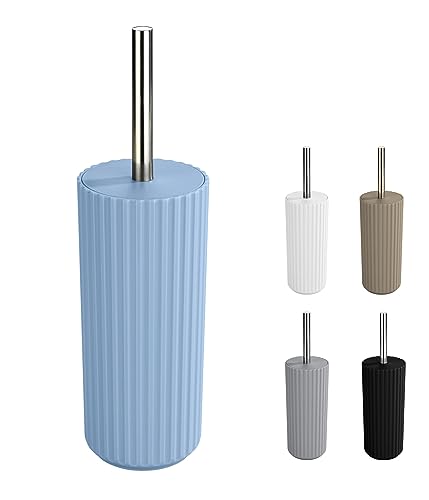 WK Alstar Enclosed Toilet Brush and Holder (Dark Blue)