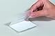 Durable Namensschild Click Fold, mit Kombiklemme, 54 x 90 mm, 70% recycl. PP, 25 Stück, 821419