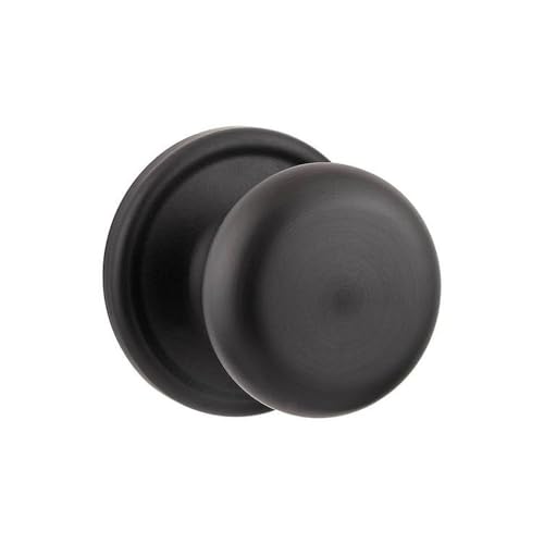 Serrure de passage Kwikset Hancock noir mat pour rénover les portes de la maison - 2