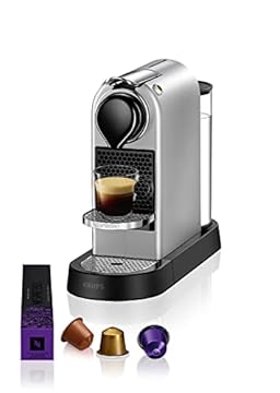 Nespresso Krups YY4118FD - Cialde Citiz, colore: Argento