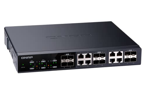 Amazon.co.jp: QNAP QSW-M1208-8C 10GbE マネージドスイッチ 8ポート