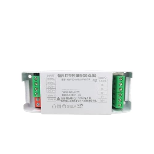 Controlador RGB+ de temperatura de color con interruptor Atom y tira suave 5 en 1 4