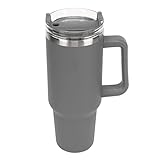 Compatible avec les porte-gobelets : la conception de base effilée et mince permet à la tasse de s'adapter parfaitement à la plupart des porte-gobelets, de sorte que vous pouvez garder votre boisson préférée à portée de main lorsque vous êtes en déplacement.