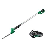 【セット買い】HiKOKI(ハイコーキ) 18V充電式ポールヘッジトリマ CHP1825DA(NN) + 18V蓄電池 BSL1820M