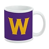Graphics & More Williams College Primary Logo Ceramic Coffee Mug, Novelty Gift Mugs for Coffee, Tea and Hot Drinks, 11oz, White
