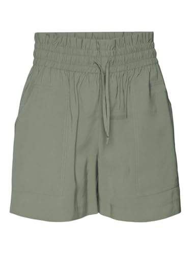 Vmcarisa hw short à enfiler femme vero moda short fluide taille haute fluide