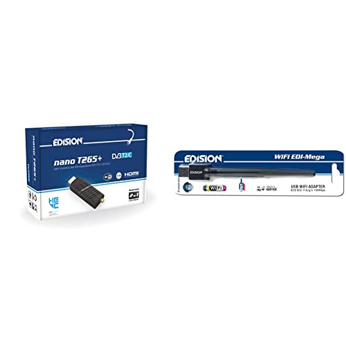 Prodotto 1: Supporto USB WiFi per applicazioni YouΤube, Meteo e Online Software Update insieme a dongle USB extra opzionale, dispositivo consigliato: WiFi EDI-Mega