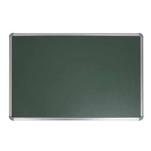 Image of Roger & Moris Aluminium Framed Chalk Board - Non Magnetic, Lightweight for Home, Office and School (Green, Size : 3 feet X 2 feet)