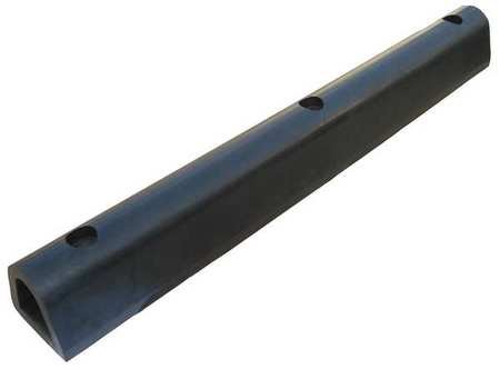 Dock Bumper, 4x4-1/4x36 in., Rubber