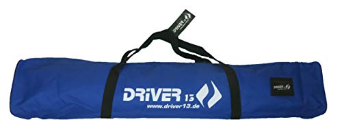Driver13 ® Bolsa de esquí para niños Bolsa para Bastones de esquí, Bolsa de esquí para niños para el Almacenamiento y el Transporte Durante el esquí, a Prueba de Agua Azul 120 cm Cover
