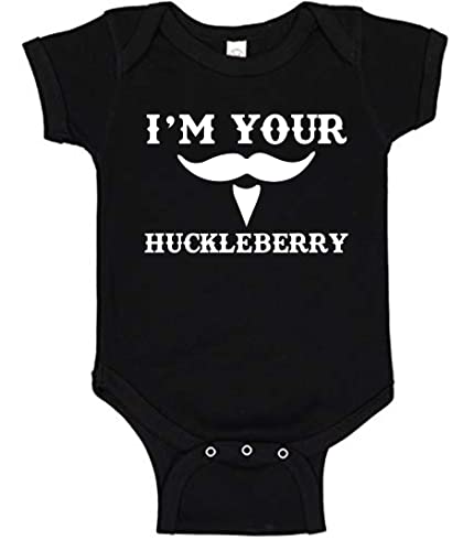 Image of Country and Western Baby Clothes Im Your Huckleberry Onesie
