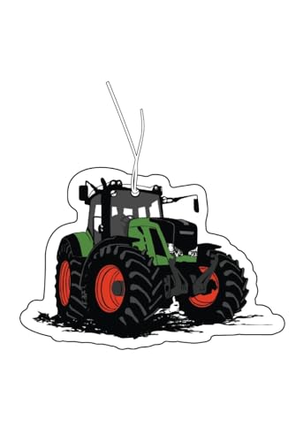 2x TRAKTOR Duftbaum/Lufterfrischer Autoduft Motiv, Auto Duftspender, Auto tuning, car air freshener, Duftanhänger Wagen, Trecker
