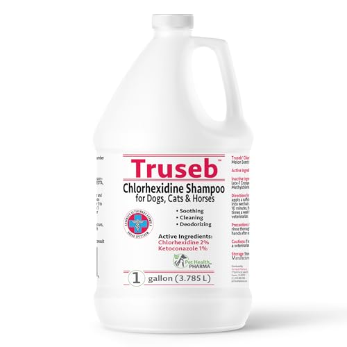 Truseb All Natural Topical Ketoconazole and Chlorhexidine Shampoo...