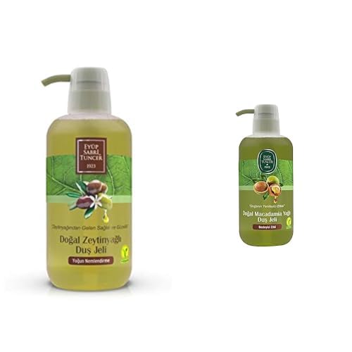 Eyüp Sabri Tuncer Doğal Zeytinyağlı Duş Jeli (600 Ml) xEyüp Sabri Tuncer Doğal Macadamia Yağli Duş Jeli (600 Ml)