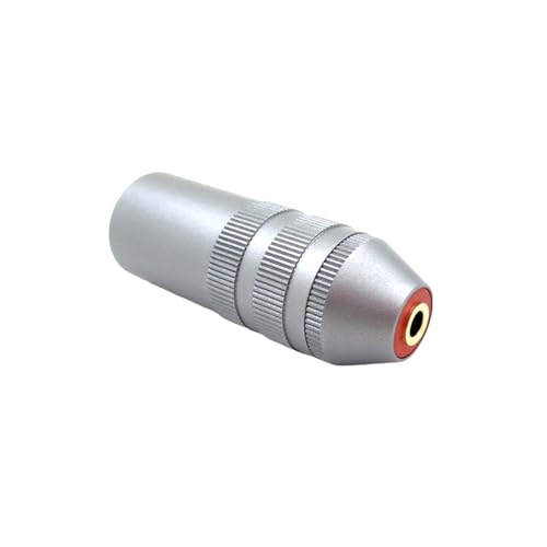 Yaowanguan Adattatore Bilanciato da XLR a 3.5 mm per Lettore Audio/Amplificatore di Potenza,da Maschio a Femmina 4 Pin Rame Cuffie XLR CD Hi-Fi Convertitore Connettore