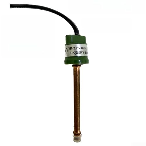 Pressure Switch for AC Heat Pump and Refrigeration Systems, High Low Pressure Protection Controller for Chiller Cold Storage HVAC, Epoxy Resin Copper(3)