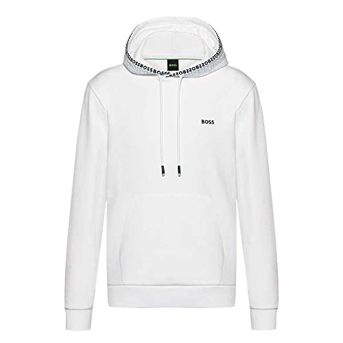 BOSS Herren Soody 1 Sweatshirt, White100, M