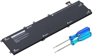 97Wh 6GTPY Battery Replacement for Dell XPS 15 9550 9560 9570 7590 Precision 5510 5520 5530 M5520 Workstation Series Compatible with PN 5XJ28 5D91C GPM03 5041C P2719H Li-lon Laptop Batteries 6-Cell