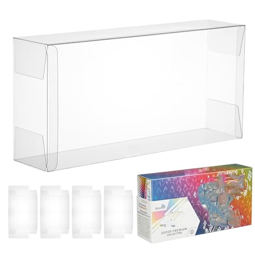 Rainmae 5 Pack SPC Plastic Protectors for Prismatic Evolutions Super Premium Collection Box Thick Display Box Compatible with Prismatic Evolutions Super Premium Collection Box Ultimate Collectible