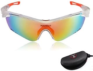UBERSWEET® whitePolarized Cycling Eyewear PC Glasses Bicycle Cycling Sunglasses Bike oculos Unisex Bicycle Glasses Price In India