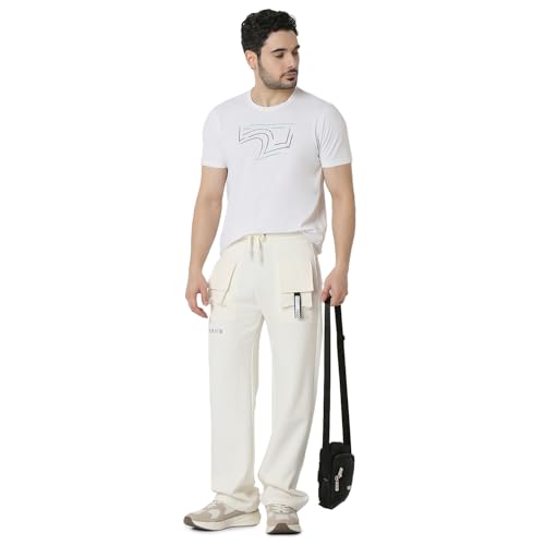Image of Spykar Men Knit Track Pants