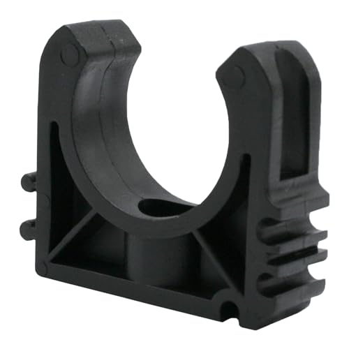 PVC-Rohrschellen Set I 20 mm I Kunststoff I 10 Stück I Pool-Zubehör I Rohrclip I Rohrklemme I für PVC-Rohr mit Ø 20 mm geeignet I bm160