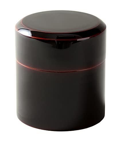 Amazon｜漆光堂『山中漆器 』茶筒 溜塗 TM-08｜茶筒 オンライン通販