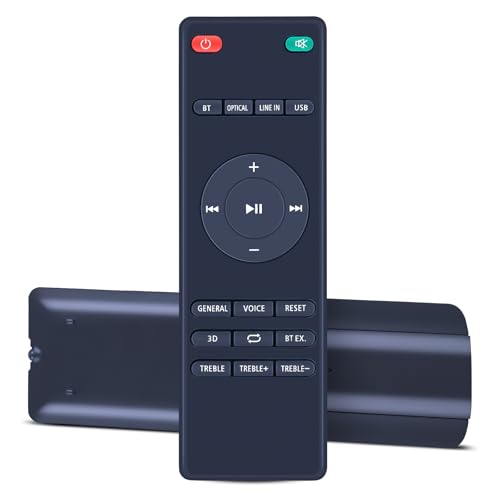 Snrigw Télécommande de rechange pour barre de son Bomaker Odine 3 Odine III II 2.0