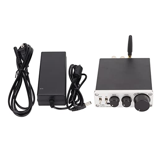 Amplificador de potência, Bluetooth 5.1 ajuste de graves altos, amplificador de som digital doméstic