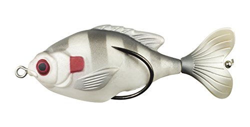 Lunkerhunt Prop Sunfish,Ghost Fishing Lure with Realistic Design,Prop Action Calls in Fish,Great for Bass & Pike with Soft Plastic,Hollow Body,Weighs Â½ oz,3.25â€ Length,(Sunfish Propfish)
