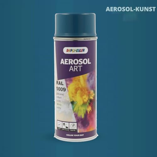 DUPLI-COLOR AEROSOL ART RAL 5009 Azurblau glänzend 400 ml - Sprühfarbe – Ansicht 2