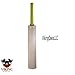 Kashmir Willow Cricket Bat for Leather Ball | Premium Quality| Top Grade Custom Made Thick Edge Light Weight T20 Short Handle| Full Size Bat Cover|Scuff Sheet.