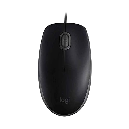 Mouse com fio USB Logitech M110 com Clique Silencioso - Preto