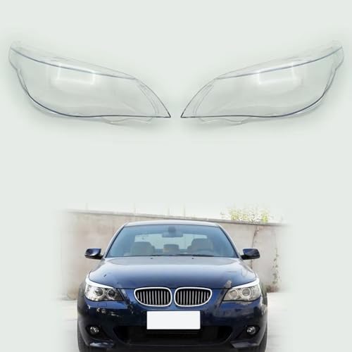 Coque de phare transparent pour BMW E60 E61 2003-2008 cache lentille