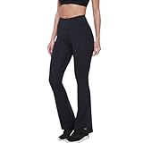 TRIFIL Calça Legging Esportiva Flare Cintura Alta Feminino Adulto, Preto, G