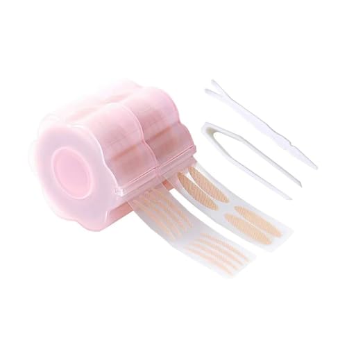Mikinona Eyelid Tape Fork Tweezer 1 Set of Double Eyelid Paste for Natural Look