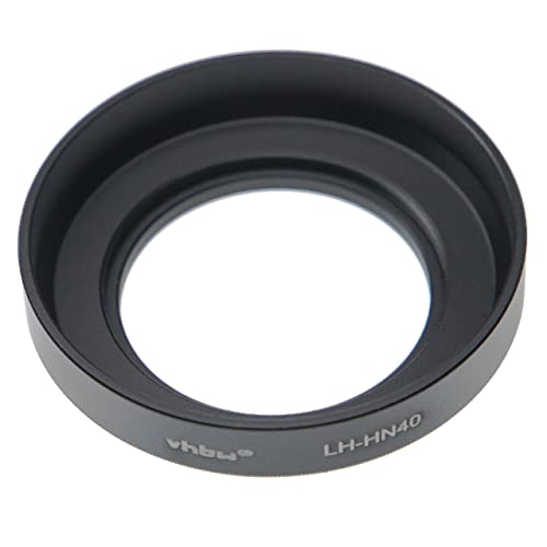 Paraluce sostituisce Nikon HN-40 per 46 mm obiettivo rotondo 7.2 cm alluminio nero
