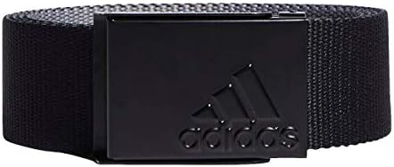 adidas Golf Unisex Reversible Web Belt - Black - One Size