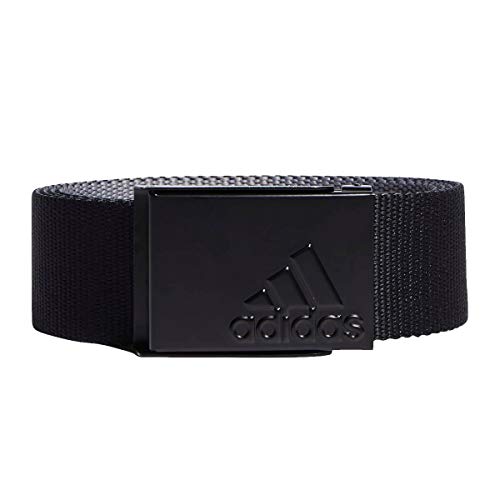 adidas Golf Unisex Reversible Web Belt - Black - One Size