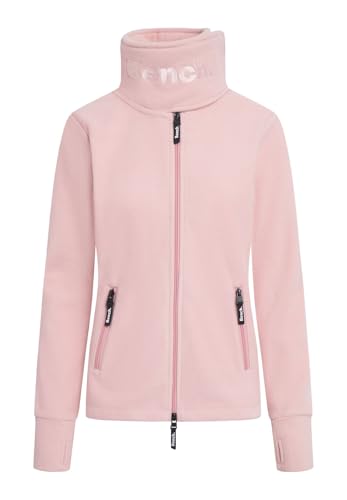 Bench. Fleecejacke FUNNEL, Farbe:ROSE, Größe:40