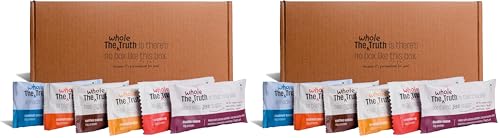 Image of The Whole Truth - Protein Bars | SUPER SAVER PACK | Pack of 24 x 52g each | Nutritional Healthy Snacks | No Gluten | No Artificial Sweeteners | No Preservatives | All Natural Ingredients