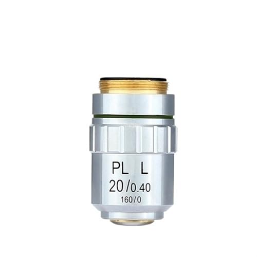 Lentille d'objectif achromatique Plan 40X haute résolution pour PL L