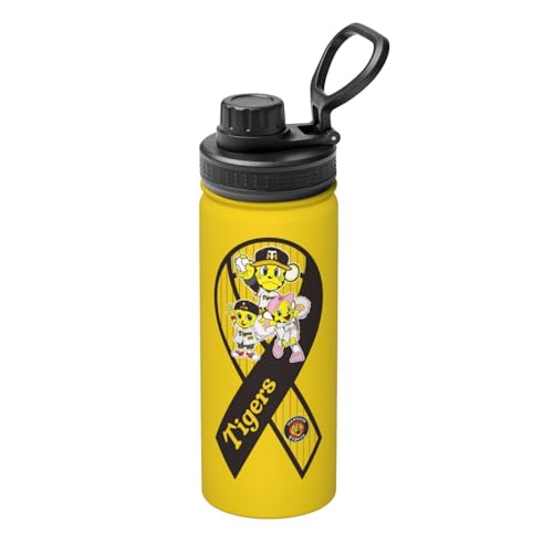 水筒 阪神タイガース (2) 真空断熱 保温 保冷 スポーツボトル ステンレスボトル スポーツ飲料対応 漏れない 直飲み530ml 誕生日 プレゼント