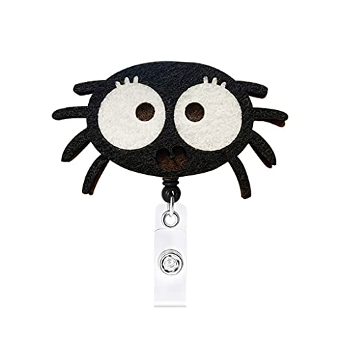 Porte-badge rétractable Halloween x6 pour infirmières et personnel - 6