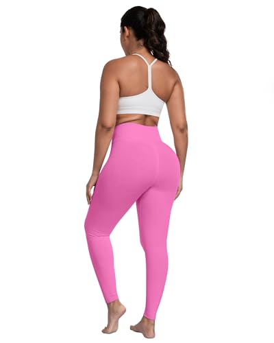 Image of ATHVOTAR Workout Gym Leggings Women, High Waisted Seamless Butt Lifting Scrunch Butt Sports Leggings