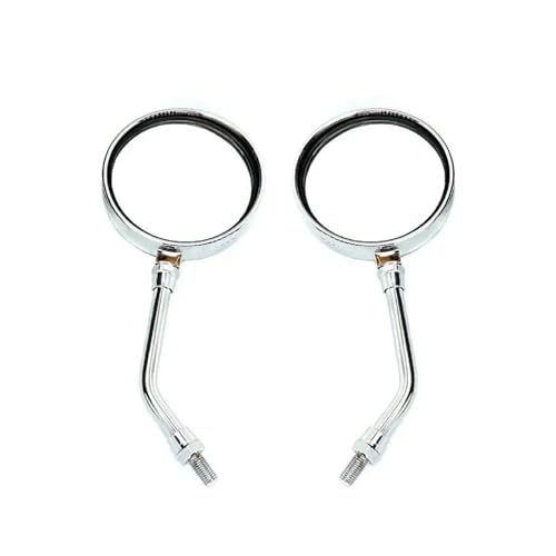 Espejos retrovisores universales de 10mm para moto y scooter con visión HD ajustable