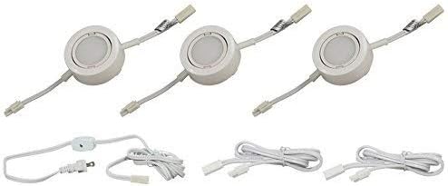 プロフェッショナル・グレード 120ライン電圧ボルト LED照明 ウォーム・ホワイト (3,000K)とクール・ホワイト (6,00